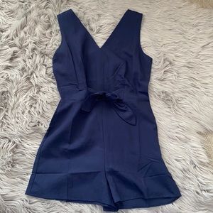Navy romper